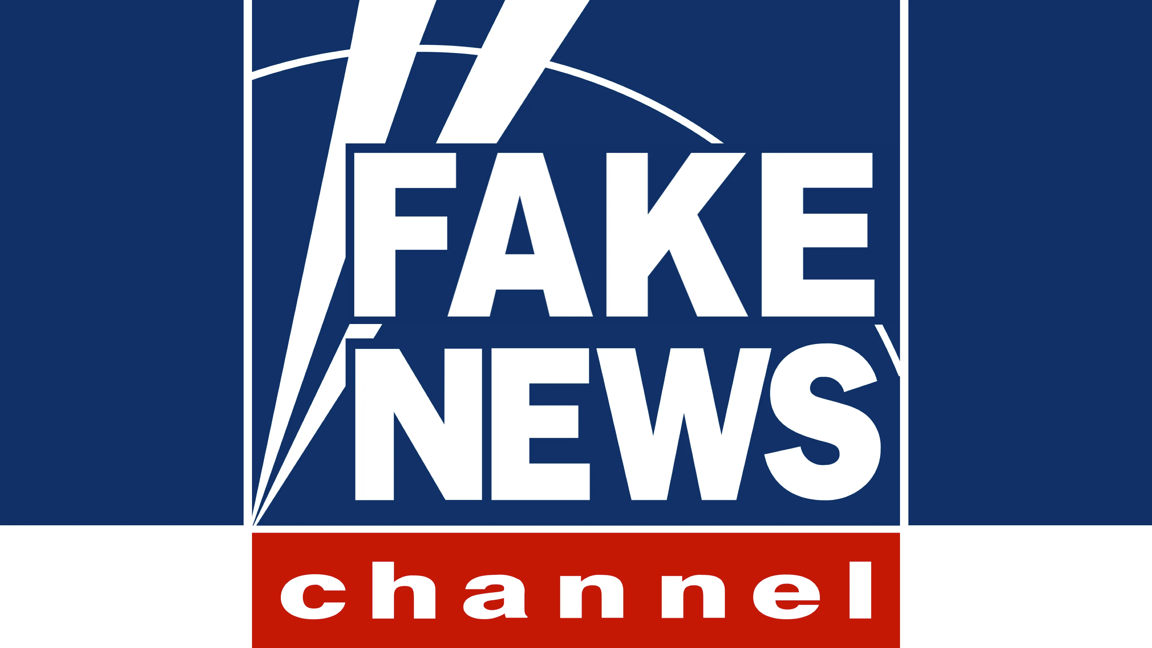 Fox News logo altered to read “Fake News Channel”