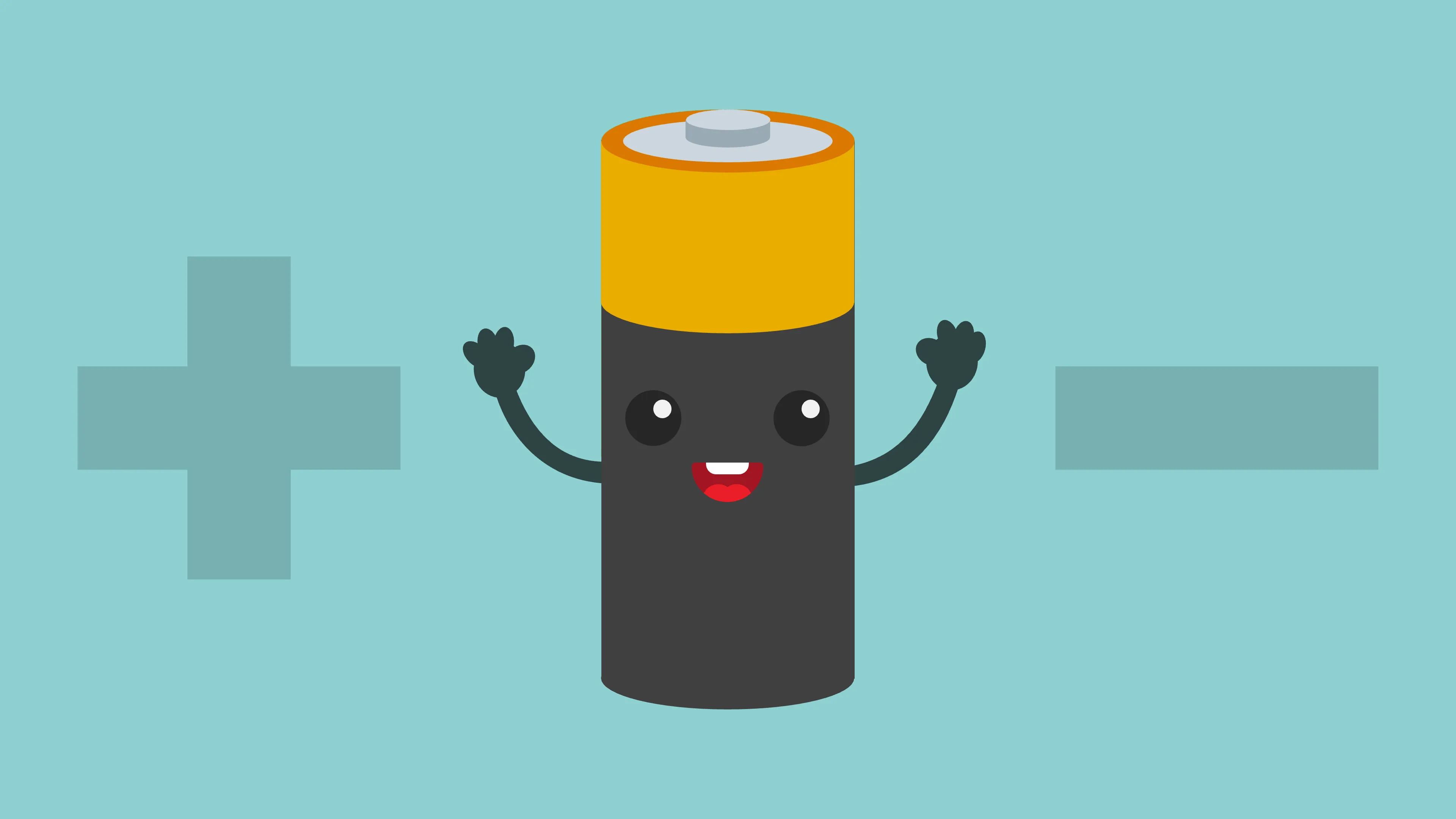 A happy battery