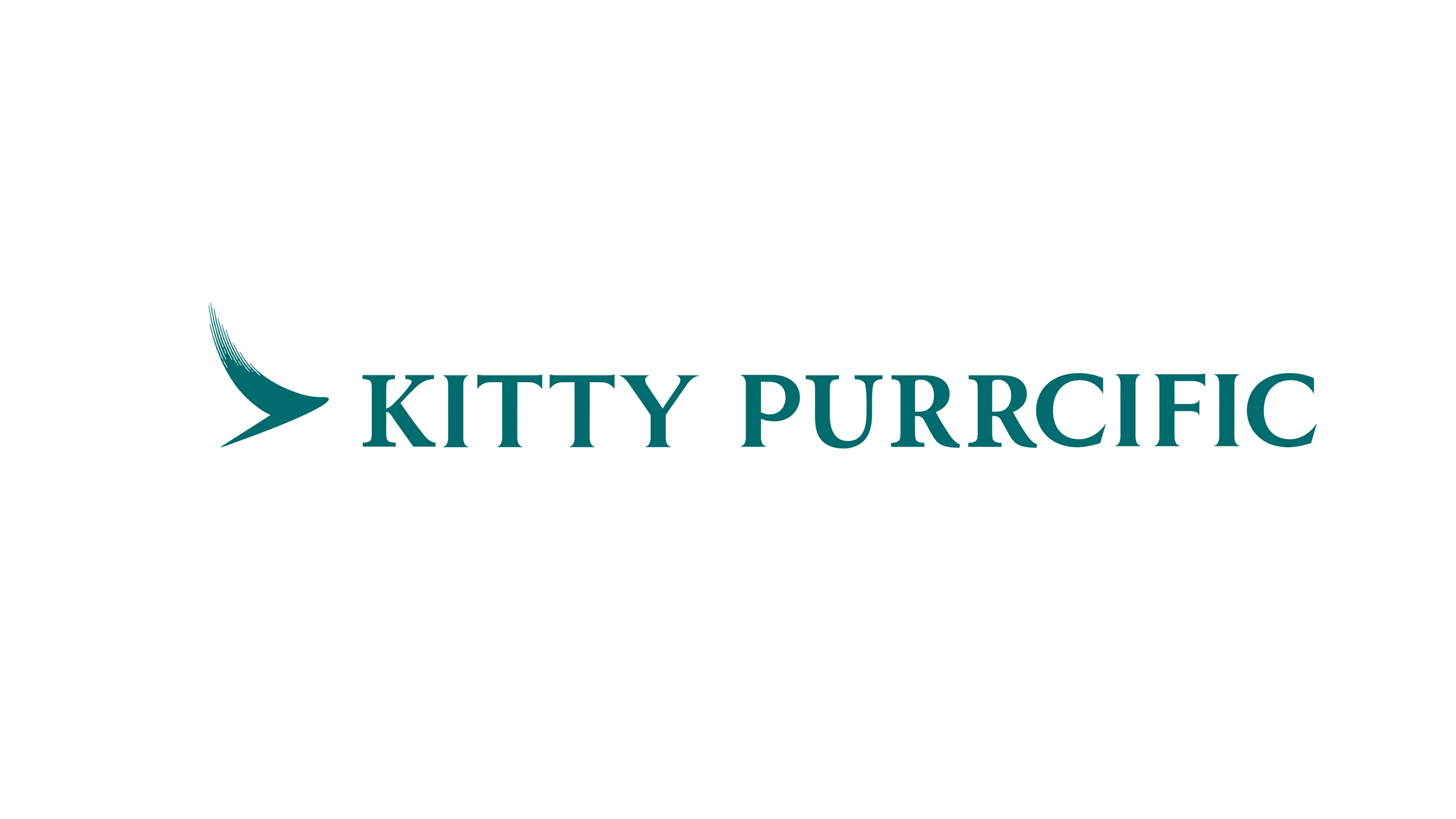 Cathay Pacific logo altered to read “Kitty Purrcific”