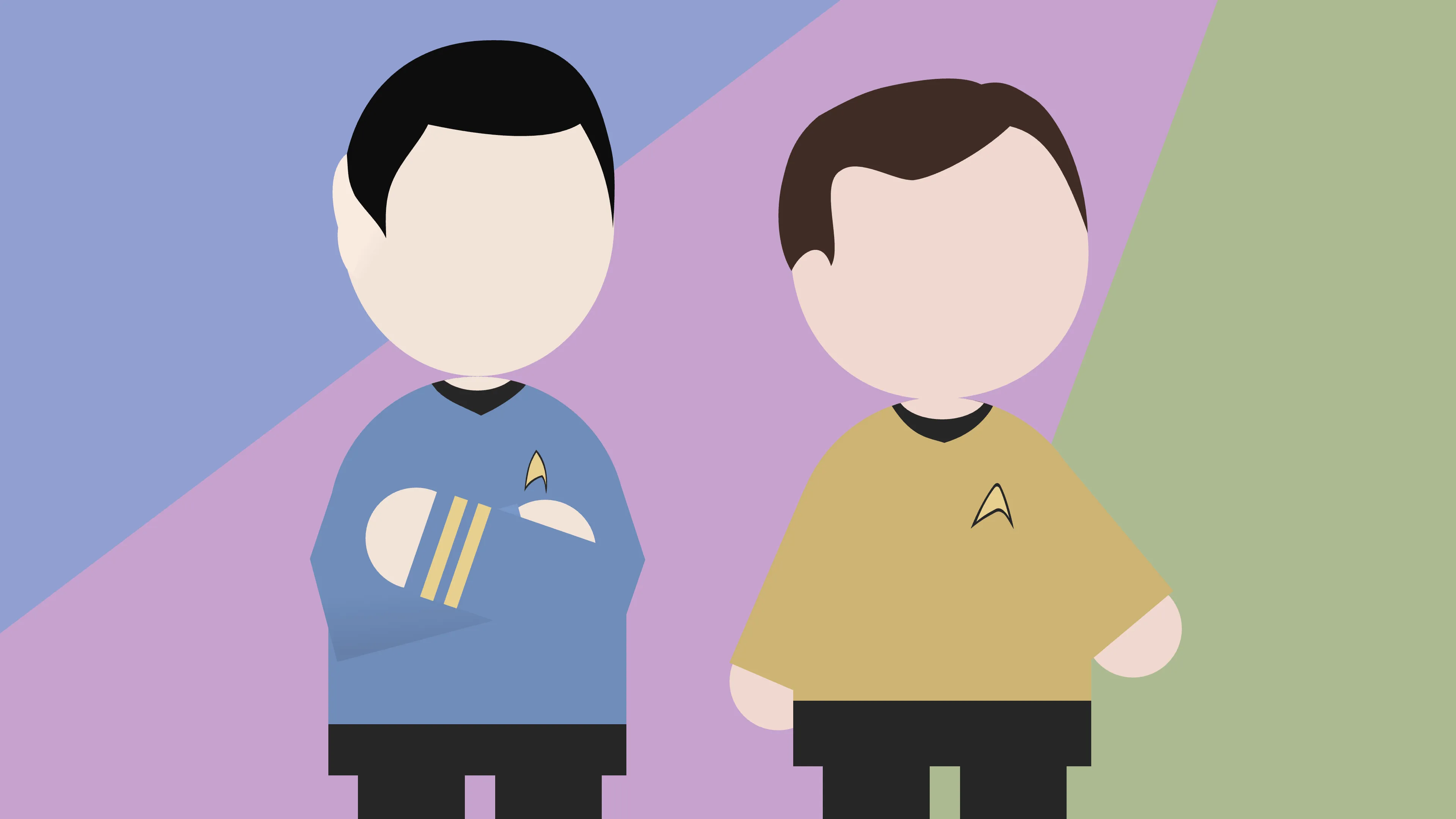 Spock and Kirk
