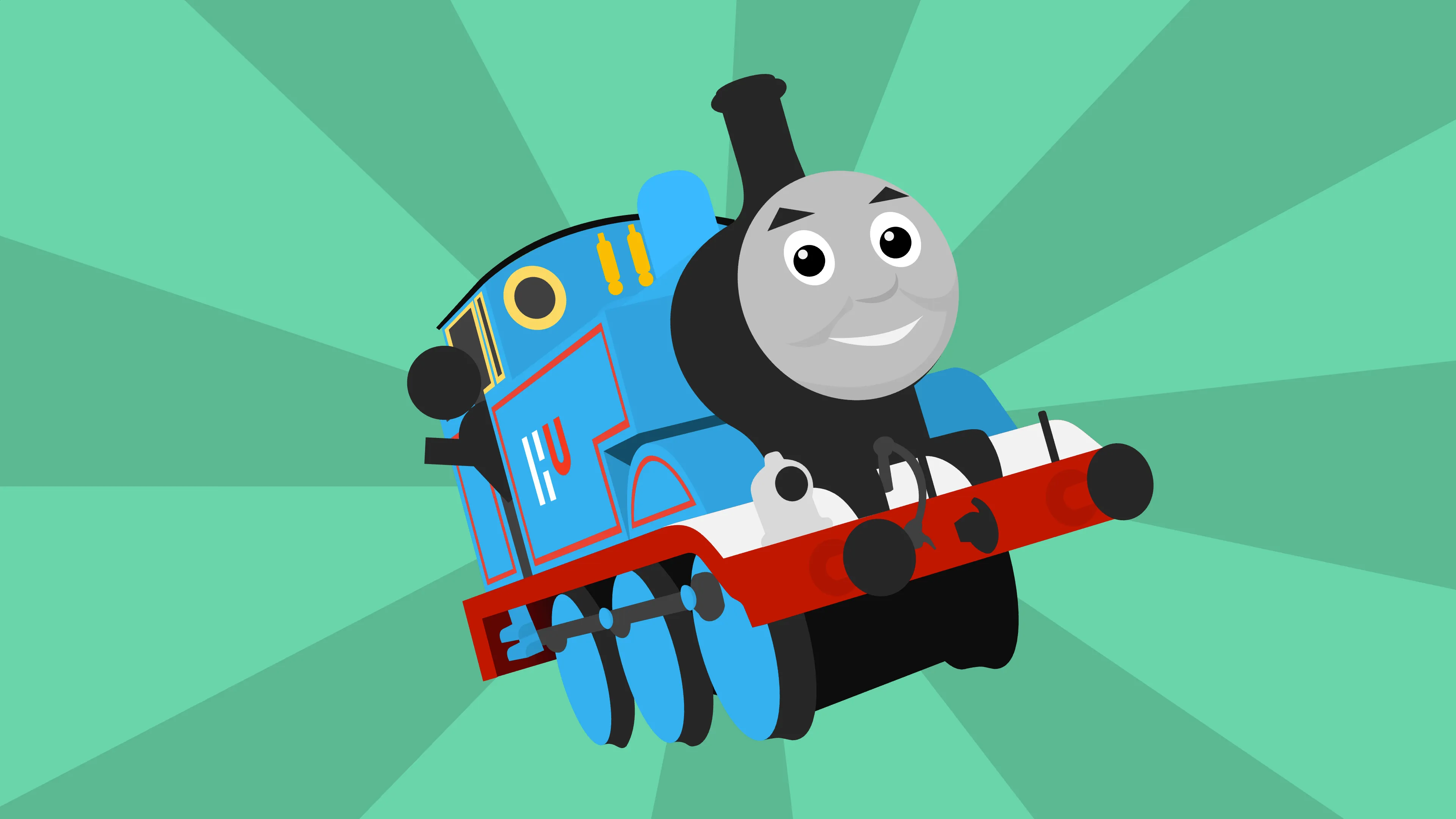 Thomas de stoomlocomotief
