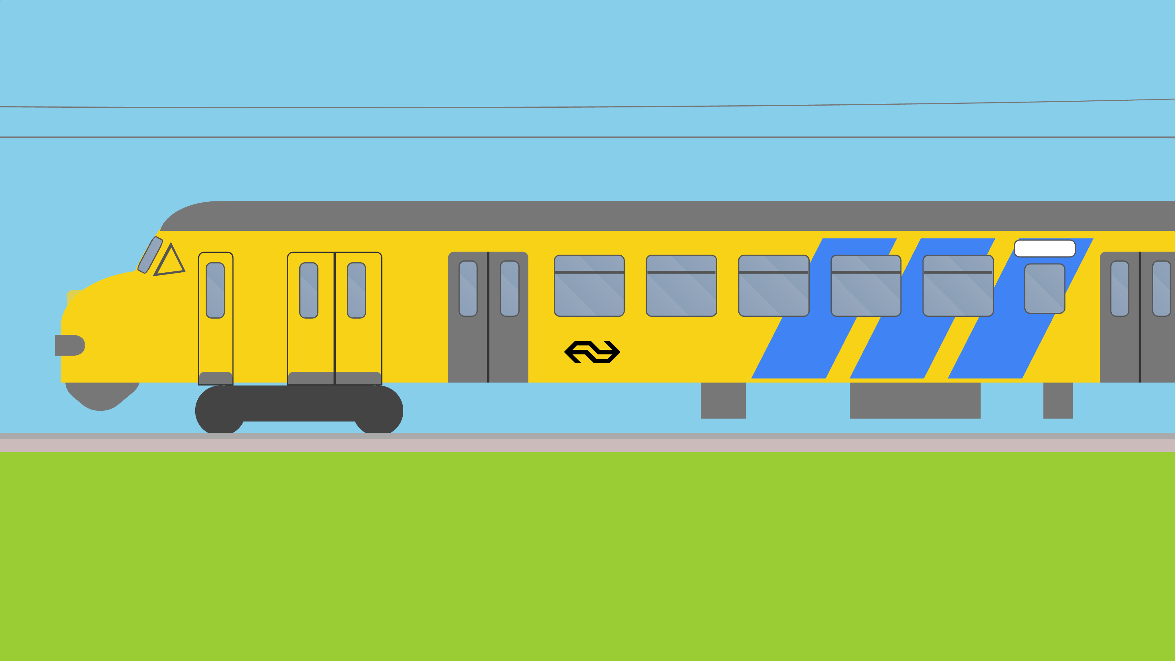 Screenshot of a CSS train