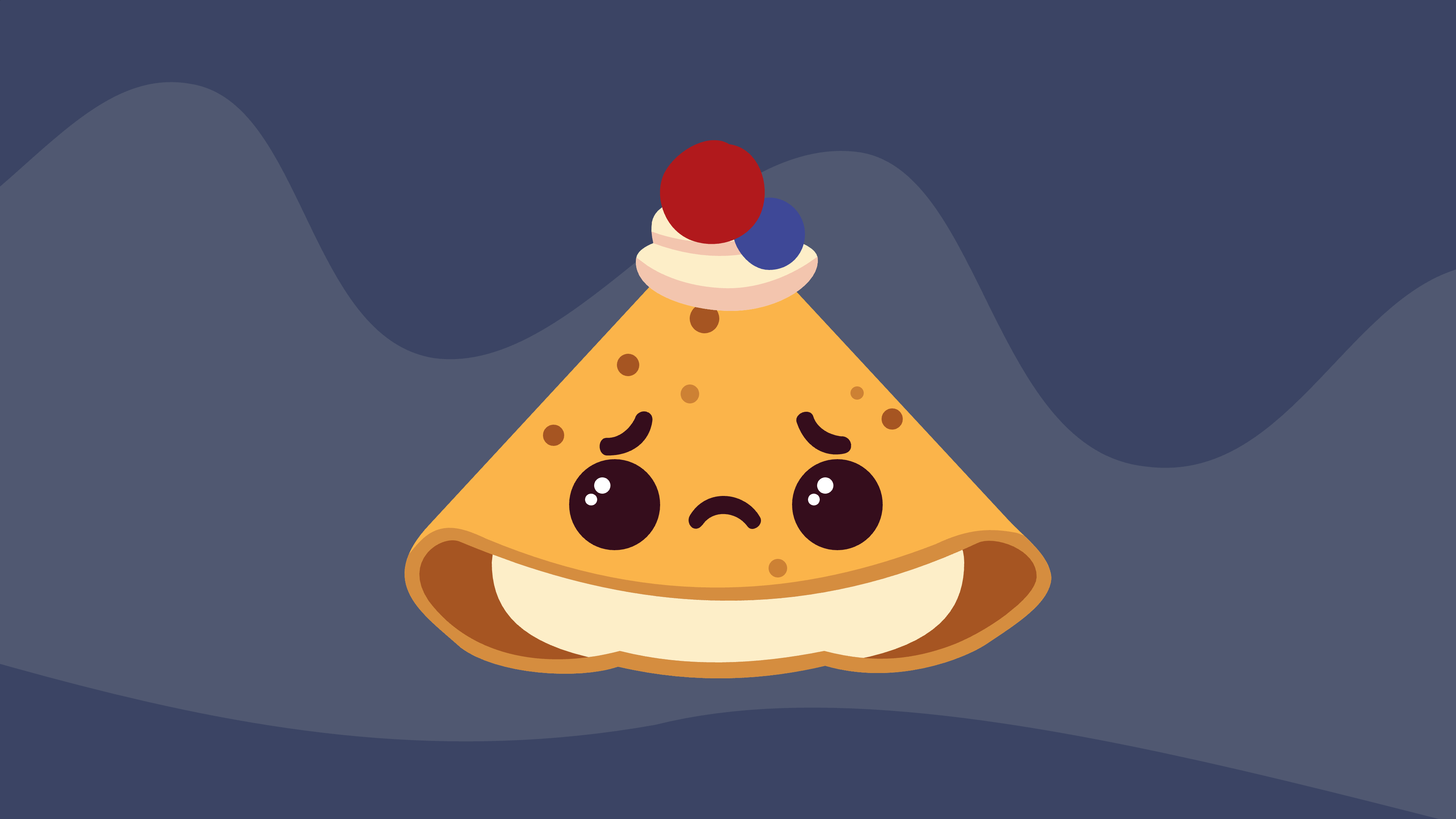 A sad crêpe