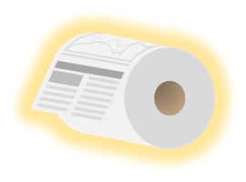 The Toilet Paper icon
